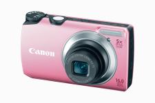Canon PowerShot A3300 IS (pink) Camera Kit