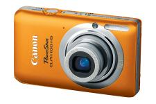 Canon PowerShot ELPH 100 HS (orange) Camera Kit