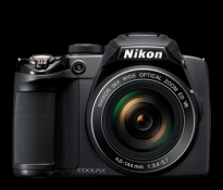 Nikon Coolpix P500 Black Digital Camera Camera Kit