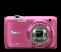 Nikon Coolpix S3100 Pink Digital Camera Camera Kit