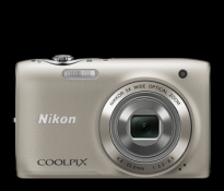Nikon Coolpix S3100 Silver Digital Camera Camera Kit