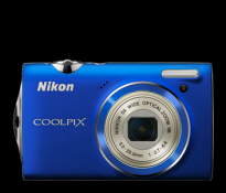 Nikon CoolPix S5100 Blue Compact Digital Camera Camera Kit