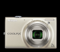 Nikon Coolpix S6100 Silver Digital Camera Camera Kit