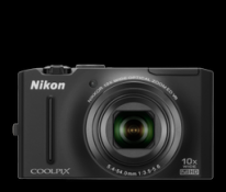 Nikon CoolPix S8100 Black Digital Camera Camera Kit
