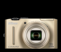 Nikon CoolPix S8100 Gold Digital Camera Camera Kit