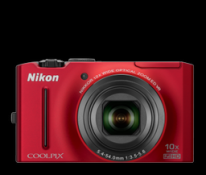Nikon CoolPix S8100 Red Digital Camera  Camera Kit