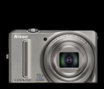 Nikon Coolpix S9100 Silver Digital Camera Camera Kit