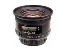 Pentax 20mm f/2.8 SMCP-FA Wide Angle Lens