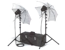 Smith-Victor K42U-A - Kit with Umbrellas