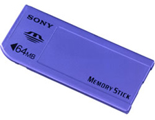 Sony 64MB Memory Stick Media